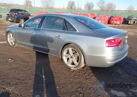 2013 Audi A8 L 3.0T from USA, damaged, VIN WAURGAFD5DN006479